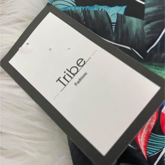 NWT Floral Black One-Piece Swimsuit - Picture 5 of 5